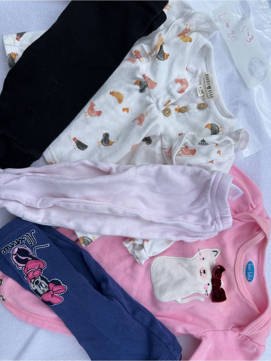 Other - Mixed Baby Set -  Minnie pants 3 pairs of pants two body suits(lot 20)